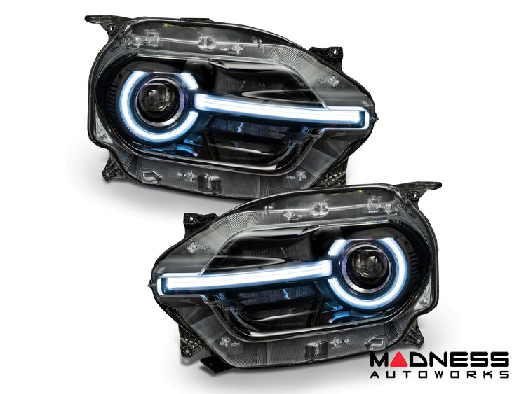 Ford Bronco Sport Headlight LED Kit - Colorshift DRL w/ Halo Kit  - No Controller
